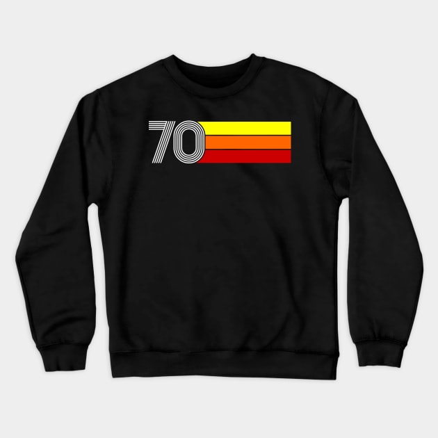 Retro 1970 Styleuniversal Crewneck Sweatshirt by Styleuniversal